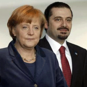 انتقاد شديد مرکل از ايران و اسرائيل در ديدار با سعد حريرى